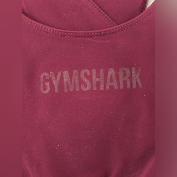 Gymshark Burgundy Sports Bra - Picture 3 of 5